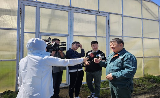 2024年5月24日，农业总公司副总经理侯正发接受《守望都视追采访_副本.jpg